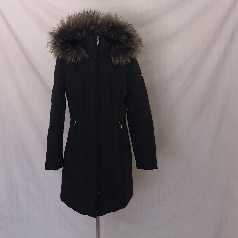 Calvin Klein Chocolate Brown Puffie Jacket